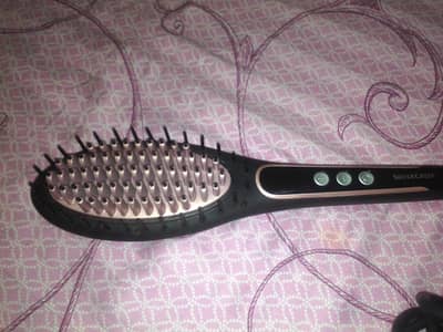 Silver Crest straightener brush