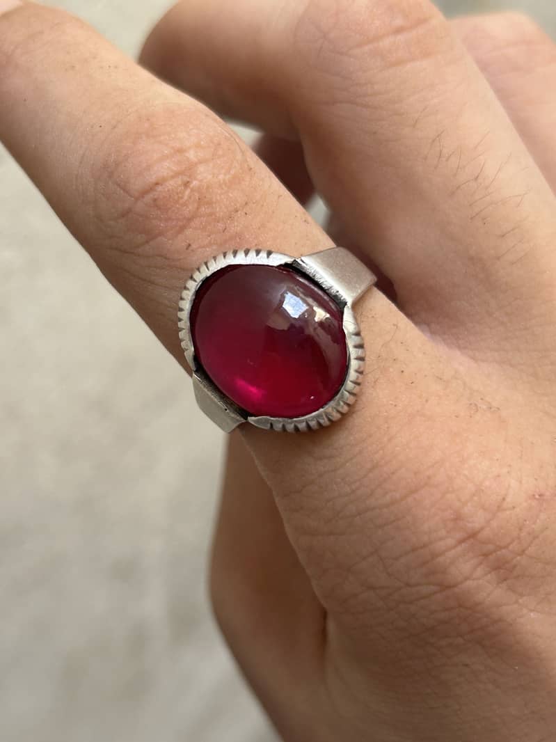 Yaqoot gemstone ruby 1