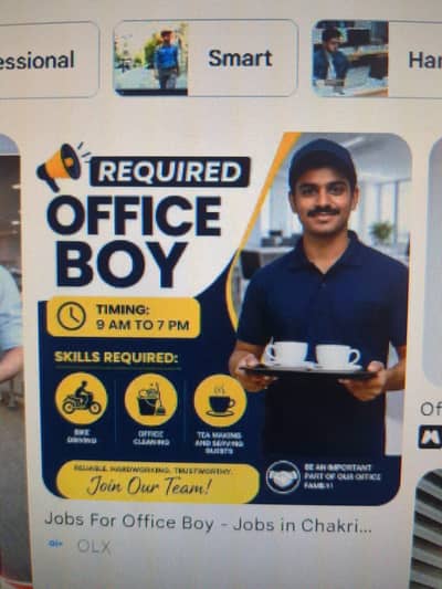 Office Boy - Tea Boy