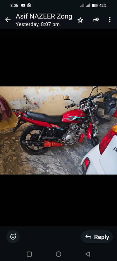 Yamaha yb 125z-Dx for sale