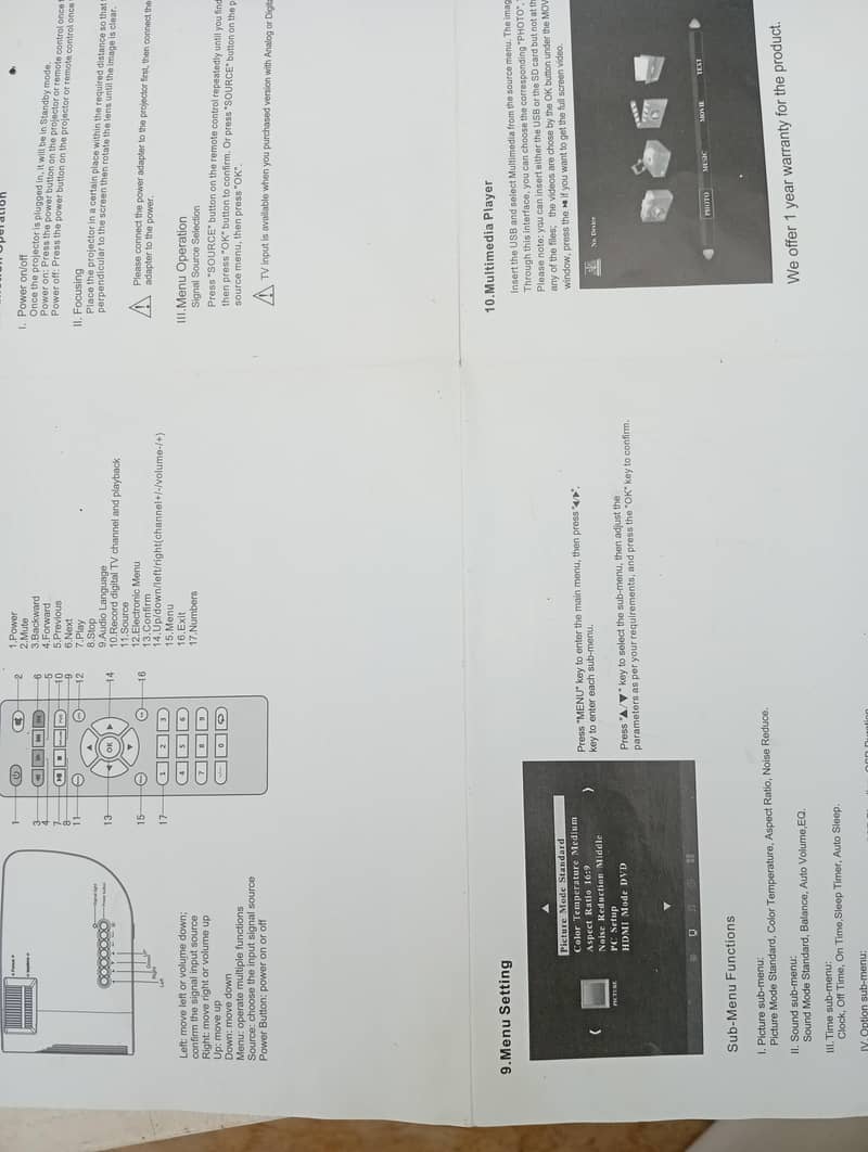 Projector Target 3