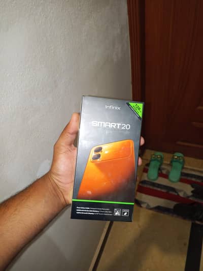 Infinix Smart 20 (4+4 /128) dabba pack ha