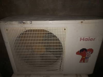Indoor Garee out door haier
