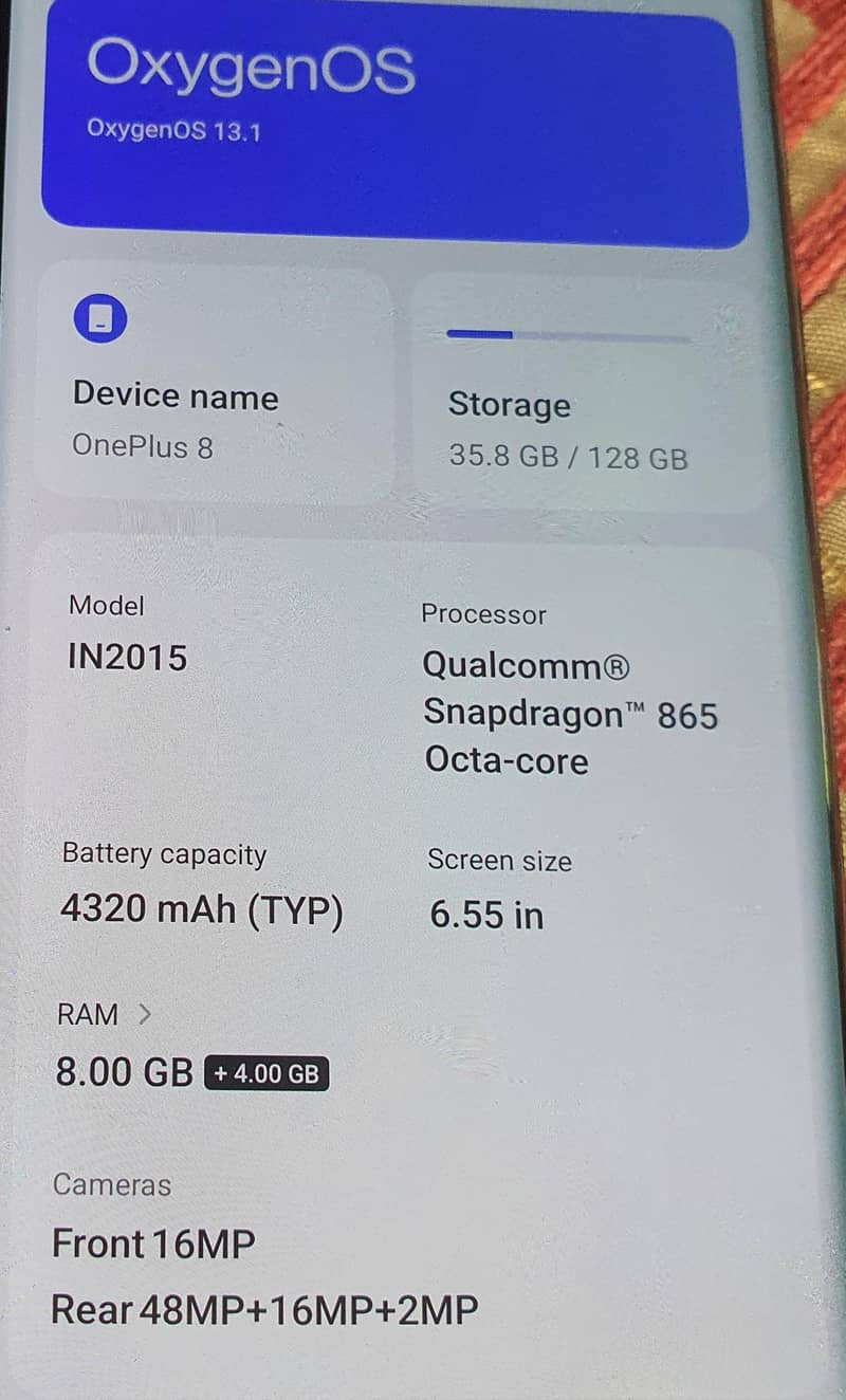 One Plus 8 11