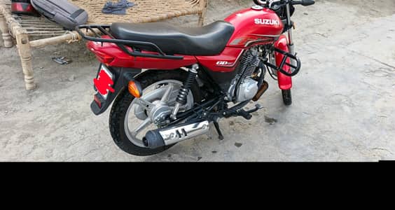 Urgent Sale Suzuki 110 Red Bike