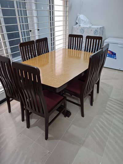 sheesham wood dining table