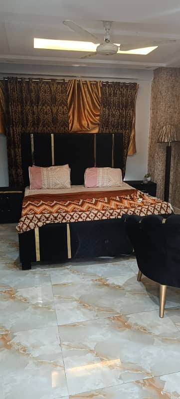 one bed Furnished apartment For rent in bahria town lahore