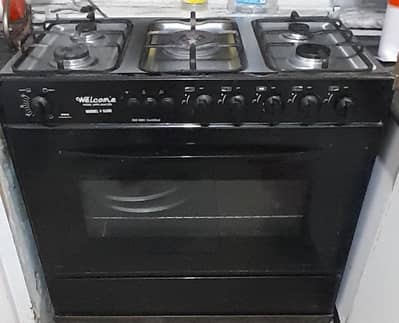 5 burners cooking range