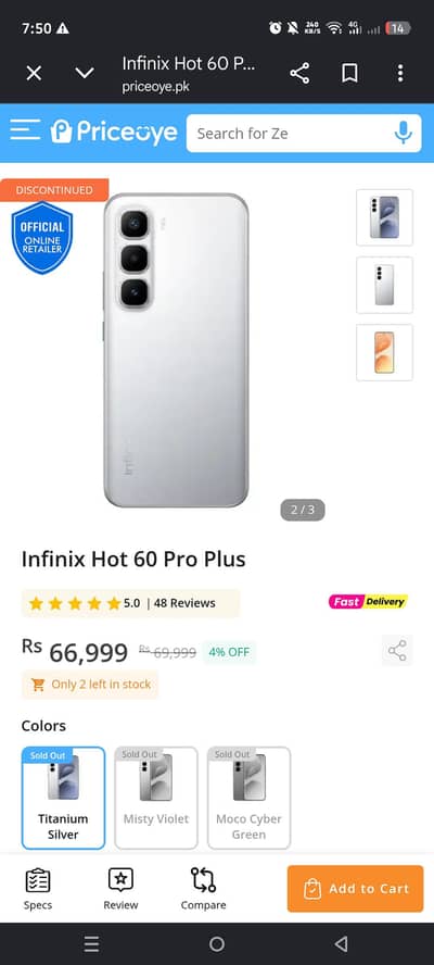 infinix hot 60 pro plus