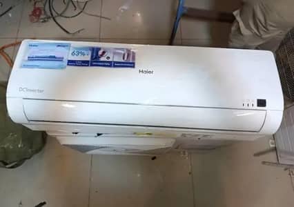Haier 1 ton DC inverter heat and cool totally genuine No repier