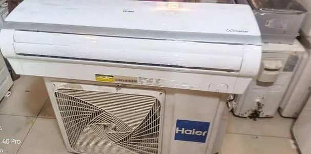 Haier 1.5 ton DC inverter heat and cool totally genuine luch condition