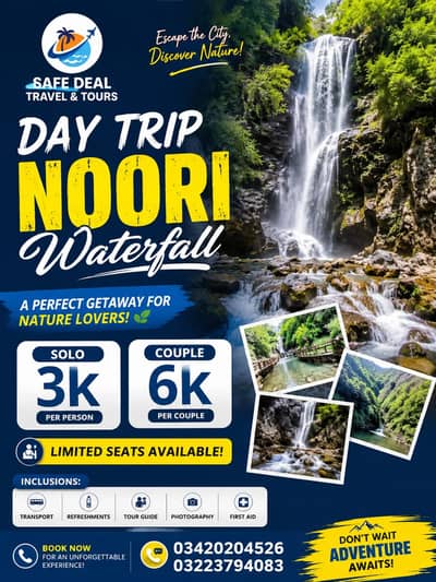 noori waterfall day trip