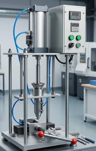 Data cable molding machine