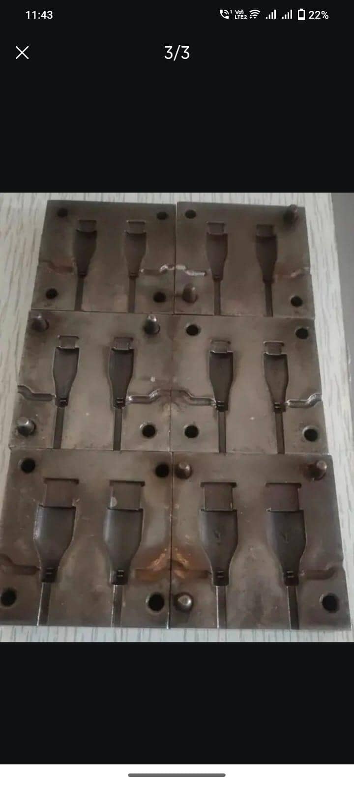Data cable molding machine 3