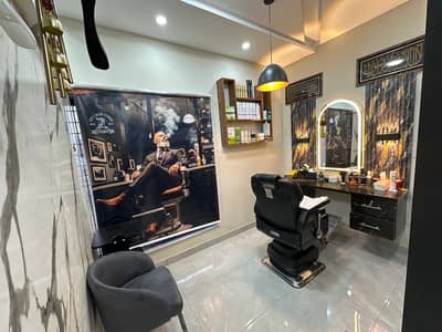 Fully Fitted Running Men's Salon Solar + Full Setup | Owner Exiting