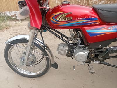United 100cc bike