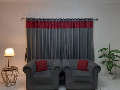 Elegant five seater Gray Sofa set for sale