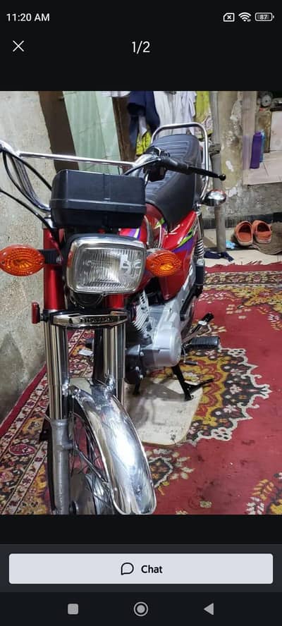 Honda CG 125 bike 2017 model 0/3/0/5/9/7/9/6/5/6/9