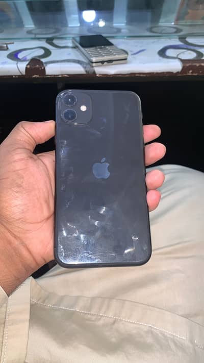 Apple iPhone 11 64 GB condition saf hả jv Batry health 80 hả Orignal
