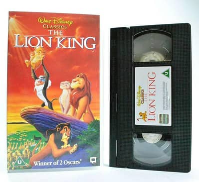 Set of 12 Cartoon VHS Tape or VCR cassettes 03004331882