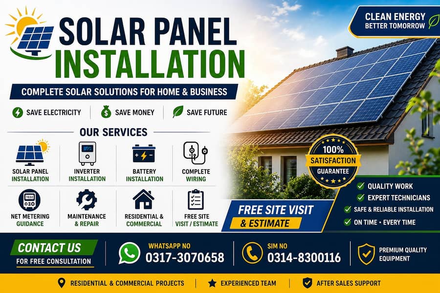 Solar system Installation 0