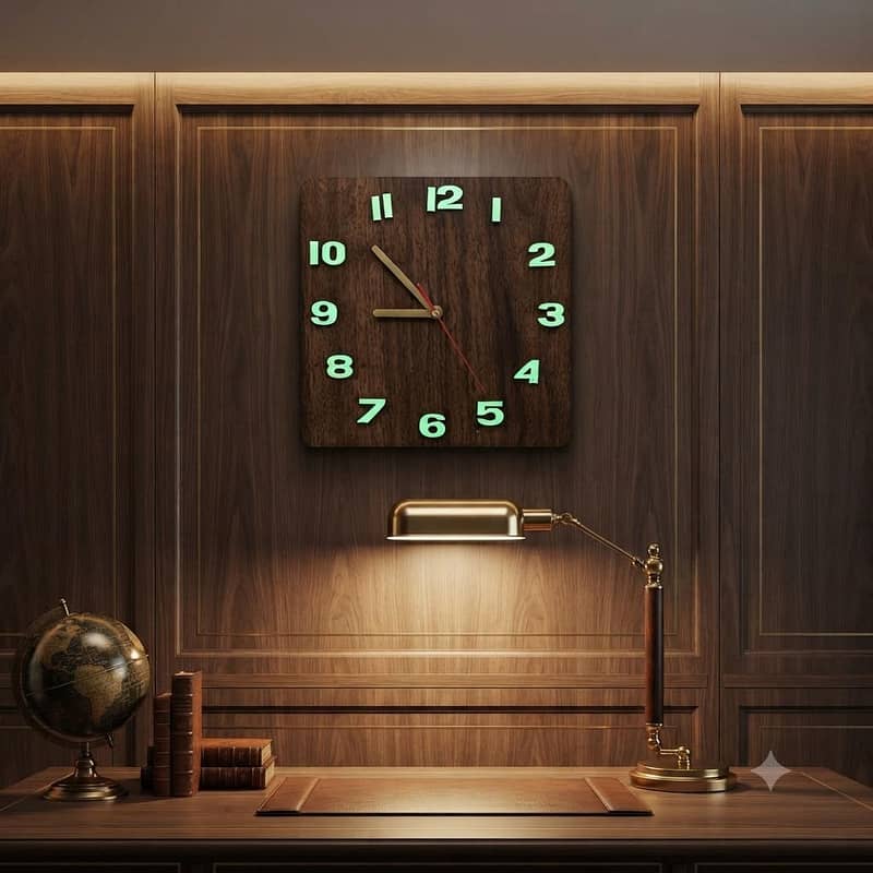 MDF clock 1