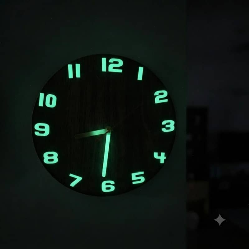 MDF clock 2