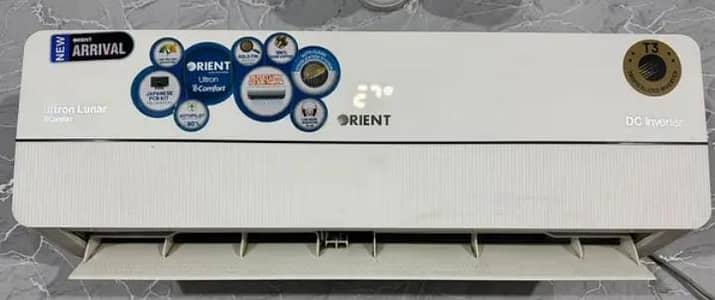 Orient 1.5 ton DC inverter heat and cool T3 Model 10 by 10 condition