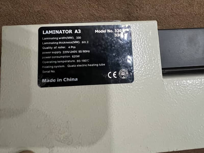 Laminator a3 320 model machine good condition 5