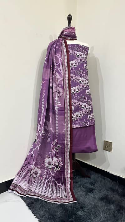 Women's 2 Piece Printed Lawn Suit