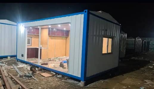 tensile sheds/caravan container/porta cabin/prefab homes/guard cabin/