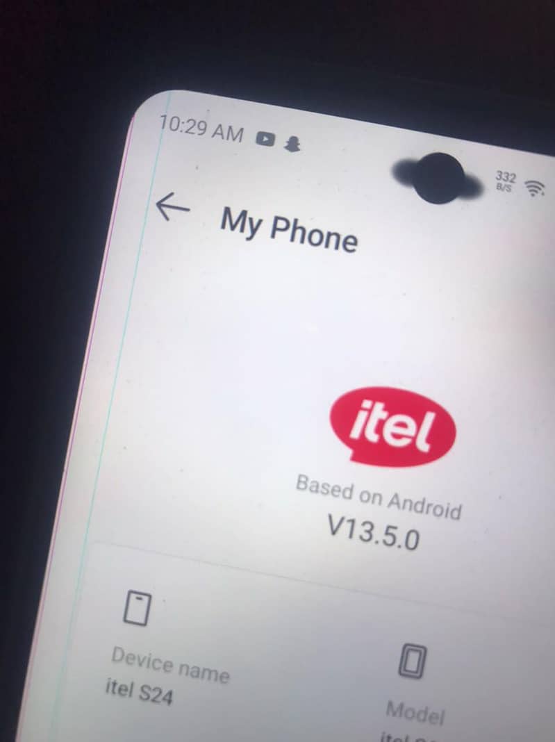Itel s24 8+8/128 with Only Boxx Condition 10/9 Exchange possible 4