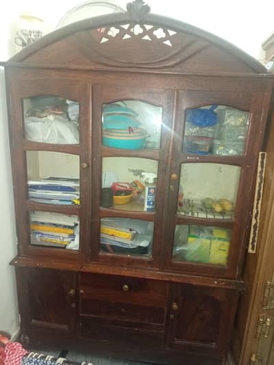 Pure wood showcase available for sale