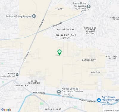Get In Touch Now To Buy A Prime Location 5 Marla Residential Plot In Zaamin City Phase 2 - Block C