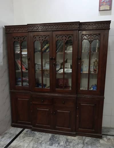 Pure shesham wood showcase