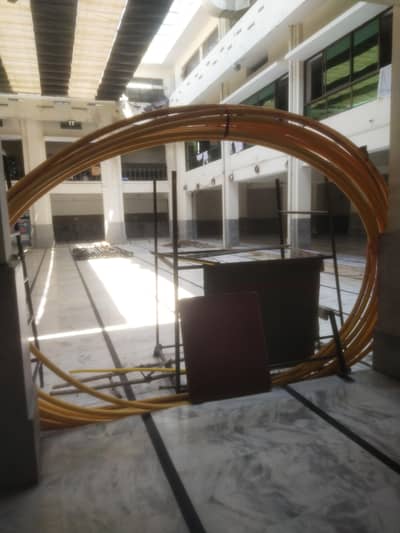 boring pipe 300 feet 1.5 inches width