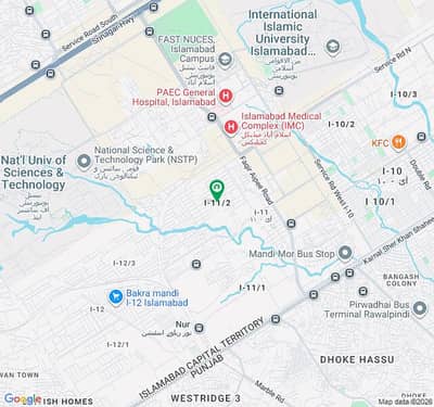 Residential Plot Available For sale In I-11/2
