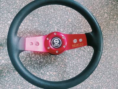 Sparcol R125 Flat two spoke steering wheel