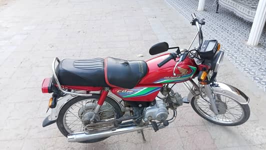 Honda cd 70 Bike 2017 model  good condition  urgent for sale