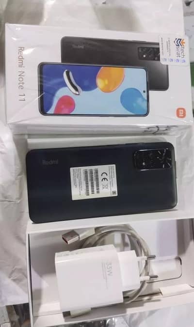 Redmi note 11.6 gb 128gb . 10 by 10. total geniun.