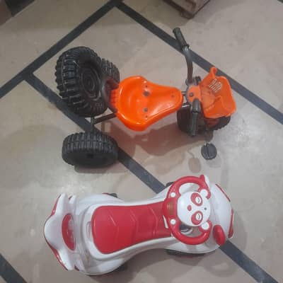 Good condition Kids Cars and Tri Cycle