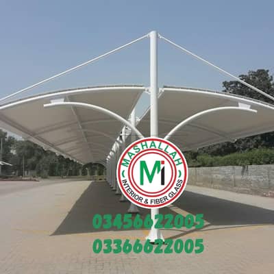 Wall mounted garage canopy shade l Car roof shade l Cafe roof shade