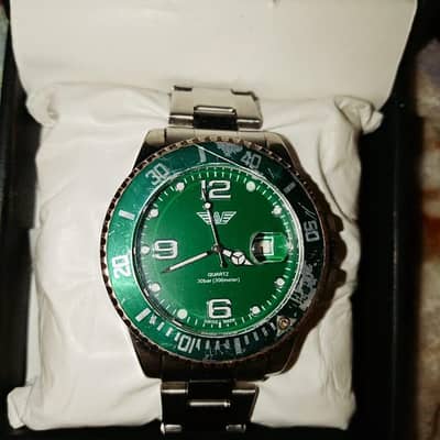 Shsho semi auto watch with rotating bezel