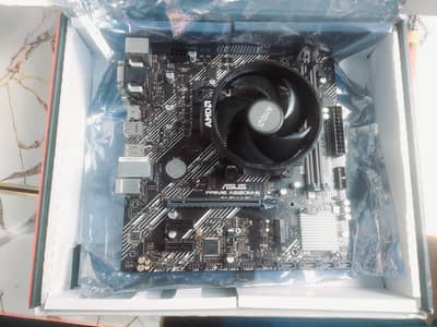 Asus prime A520 M -E motherboard mobo with Ryzen 5500 cpu