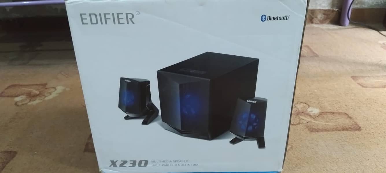 EDIFIER X230 2.1 GAMING SOUND SYSTEEM 4