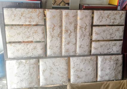 Bed Set/Double Bed/King Size Bed/Poshish Bed/Wooden Bed/Bubble Bed Se