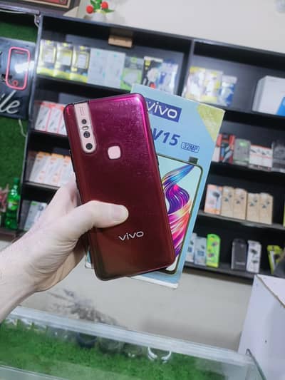 Vivo V15 8gb 256gb All ok with box charger