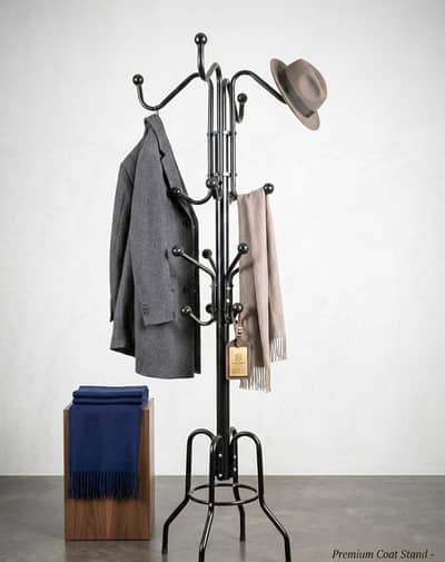 Premium Heavy Metal Coat Rack / Clothes Hanger Stand for Sale