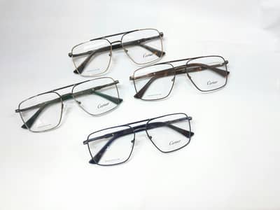 Ladies and Men's Metal branded Frame available