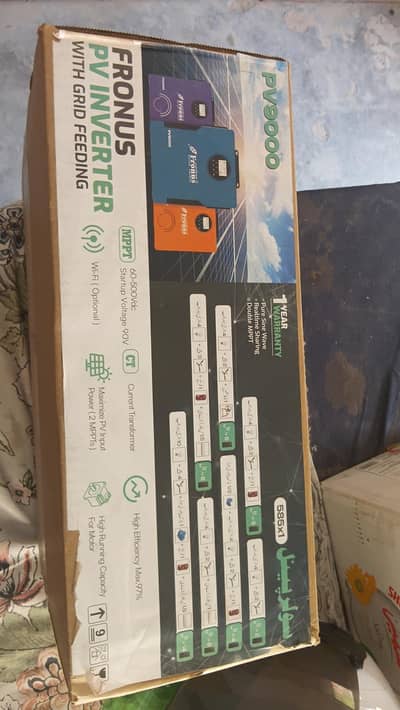 new fronus pv inverter 1 year warranty